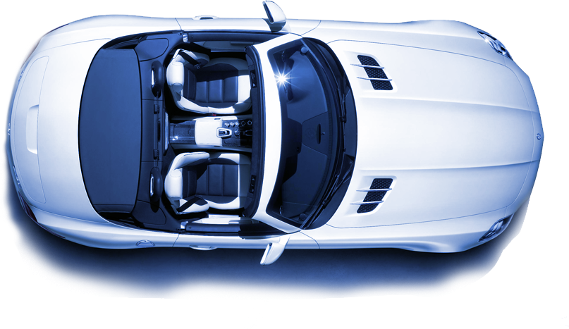 White mercedes benz Top car png #34861.