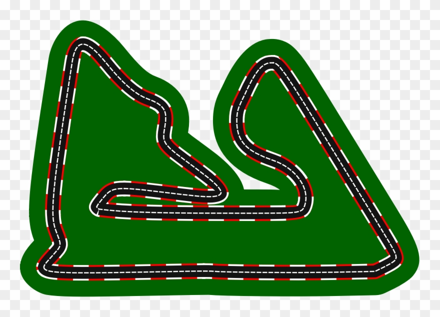 Racetrack Clipart Race Track Auto Racing Clip Art.