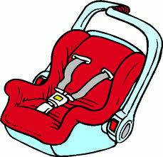 Baby Car Seat Clipart.