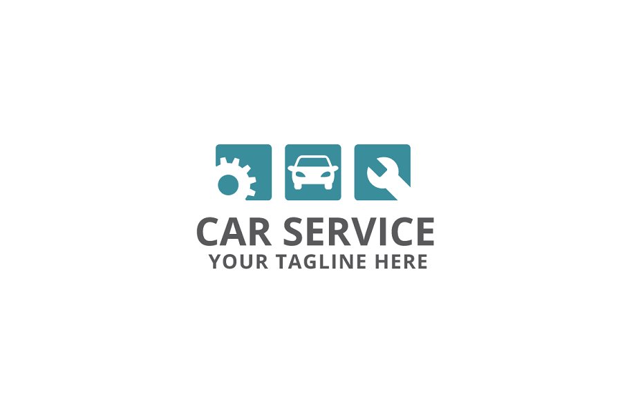 Car Service Logo Template.
