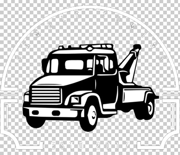 Car Tow Truck Towing PNG, Clipart, Automotive Design, Black.