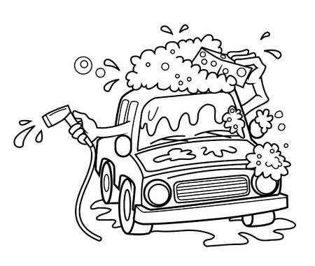 car wash clipart black and white 20 free Cliparts | Download images on ...