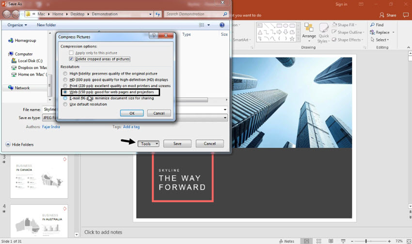 How to Save PowerPoint Slides as JPEG Images in 60 Seconds.