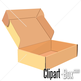 Cardboard Box Clipart.