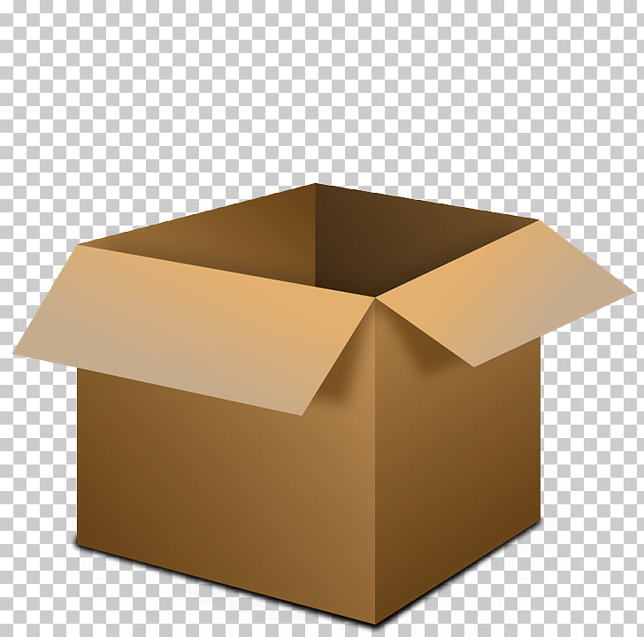 Cardboard box , box PNG clipart.