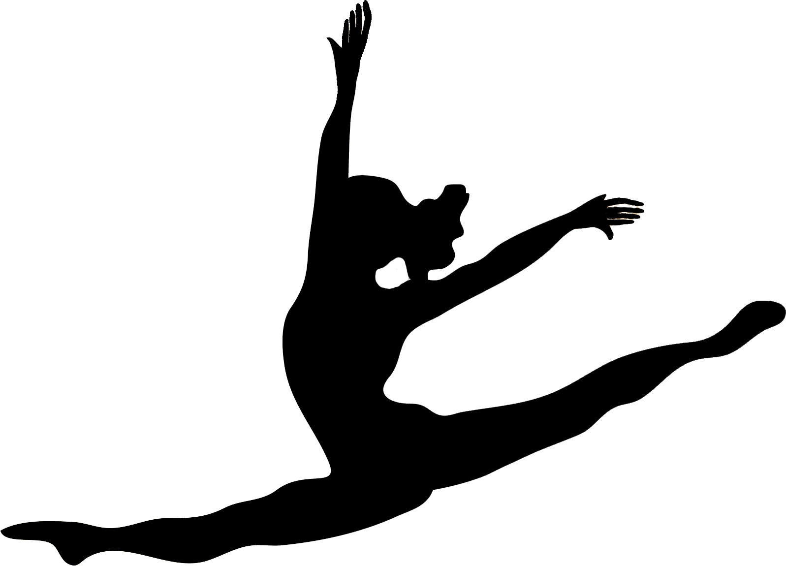 Images For > Modern Dance Silhouettes Clip Art.