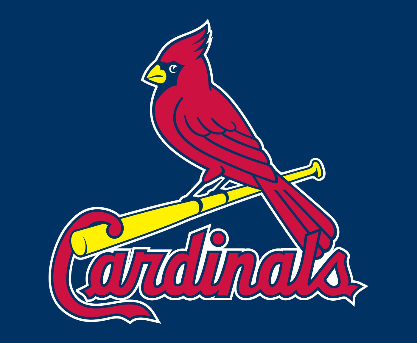 St. Louis Cardinals Logo color in 2019.