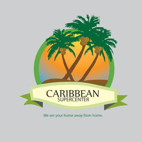 Help CARIBBEAN SUPERCENTER with a new logo.