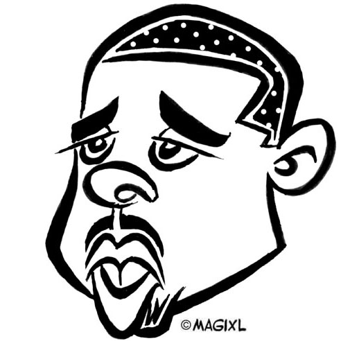 caricature clipart star sport basketball NBA.
