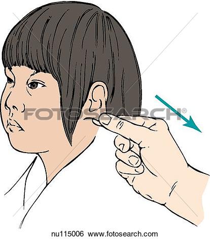 Stock Illustration of Health care professional's hand is shown.