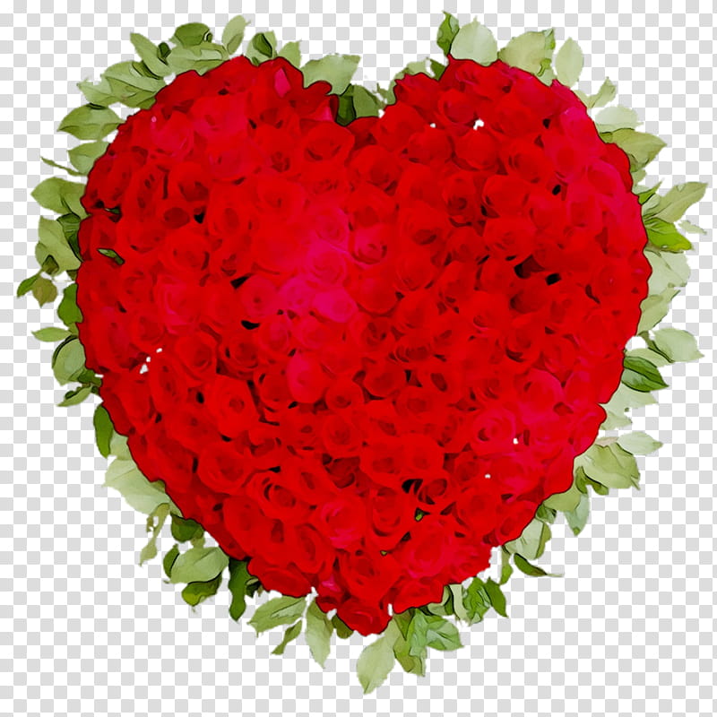 Valentines Day Heart, Garden Roses, Floral Design, Cut.