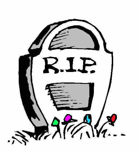 Death And Dying Clipart.
