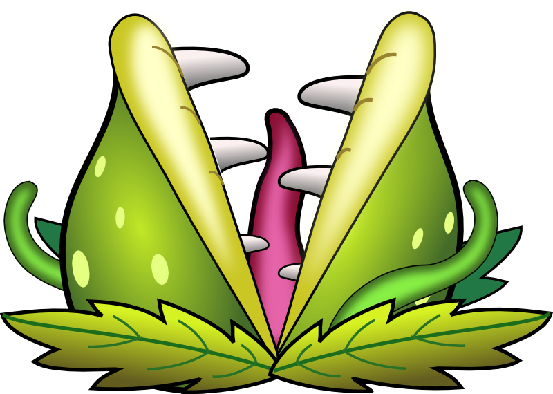 Free Carnivorous Plant Clip Art.