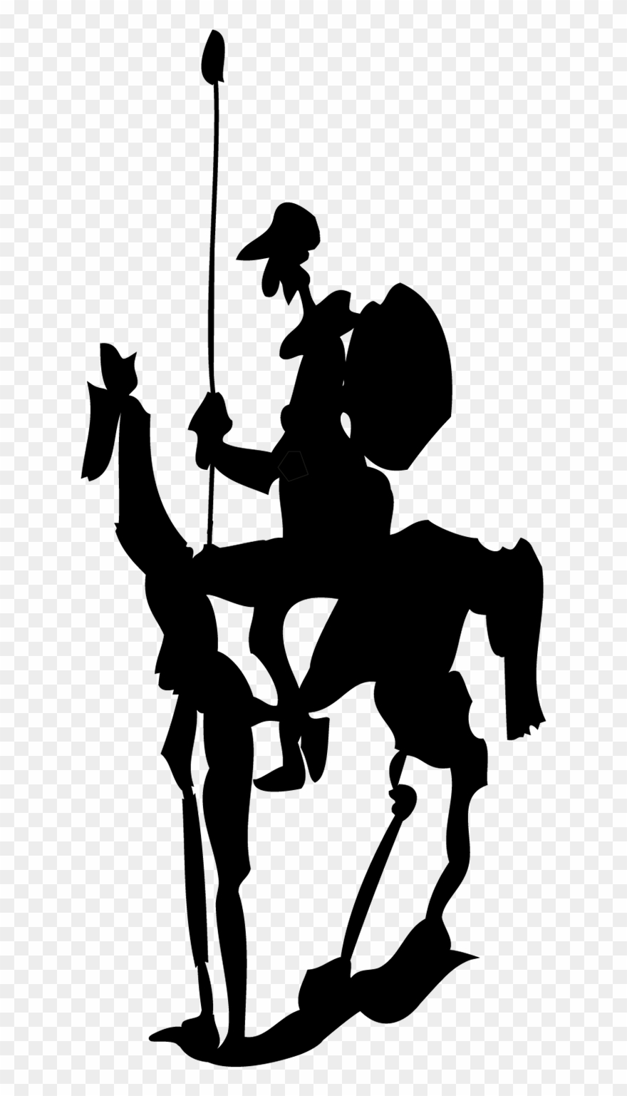 Carousel Horse Silhouette Clip Art.