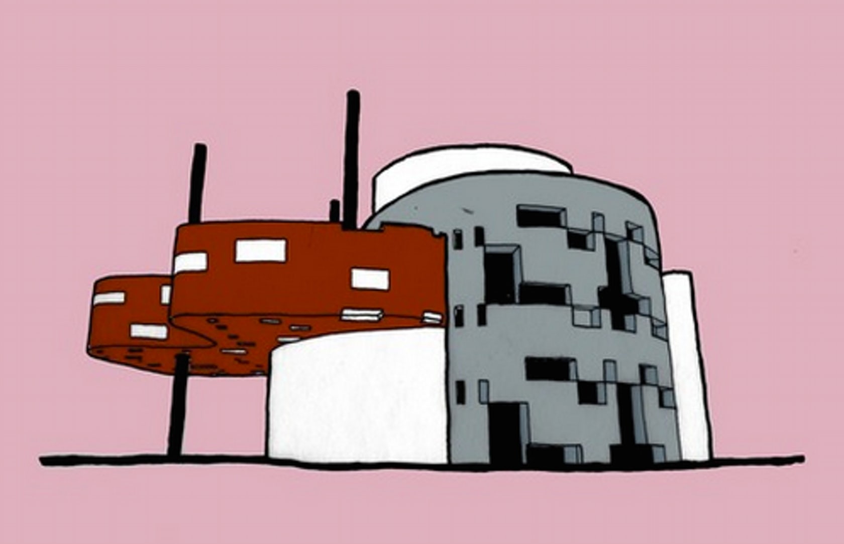 Trend Alert: Tracing the Cartoon Takeover of Architecture.