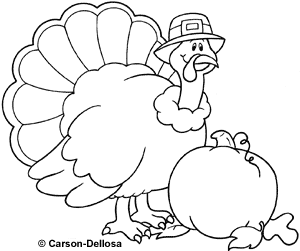 Turkey black and white carson dellosa turkey clipart.