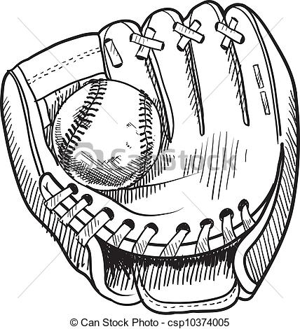 Showing post & media for Cartoon baseball glove drawing.