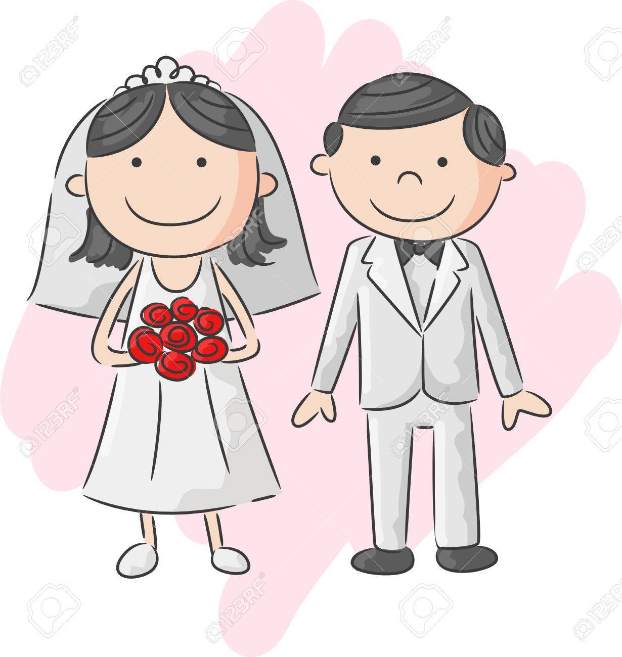 cartoon bride and groom free clipart 20 free Cliparts | Download images ...