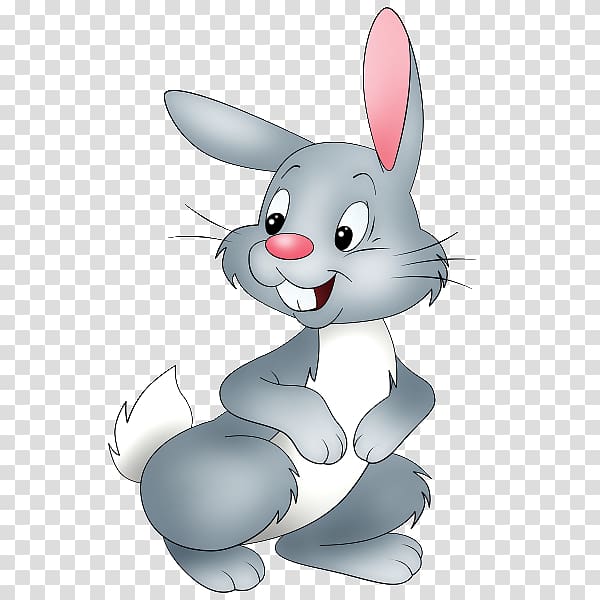 Gray bunny illustration, Easter Bunny Bugs Bunny Hare Rabbit.