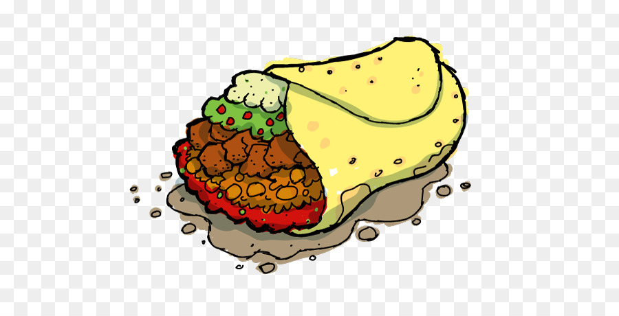 Taco Cartoon png download.