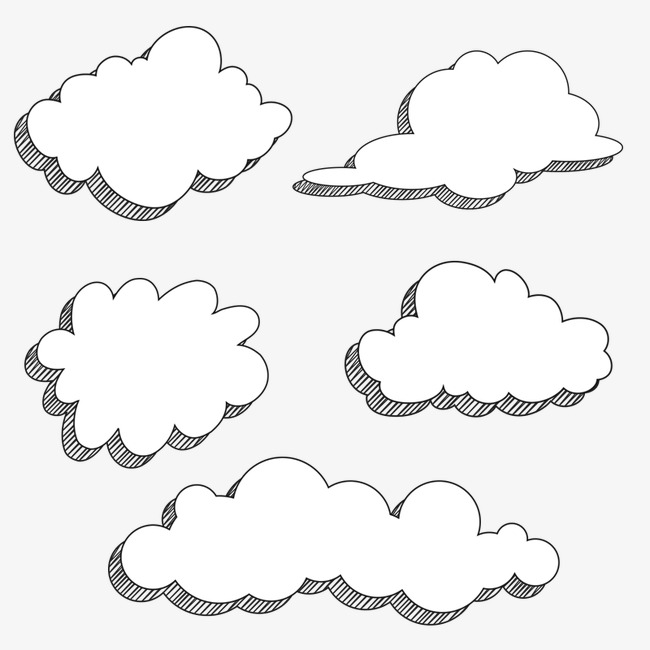 Cartoon Clouds, Cartoon Clipart, Cloud PNG Transparent Image and.