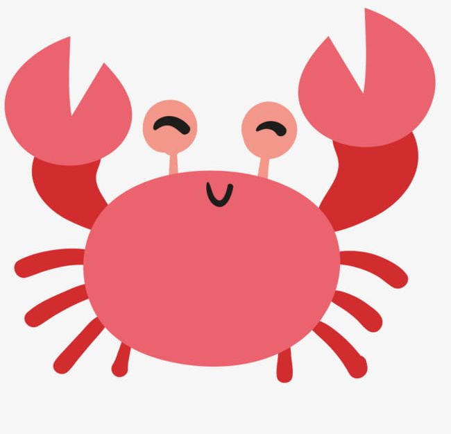 Cute Crab Material PNG, Clipart, Animal, Cartoon, Crab, Crab Clipart.
