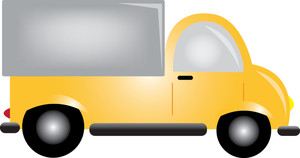 Free Delivery Truck Clipart Image 0515.