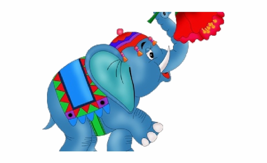 Circus Cartoon Elephant Free PNG Images & Clipart Download #1397486.