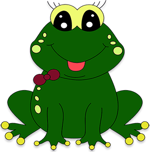 Cartoon frog clipart » Clipart Station.