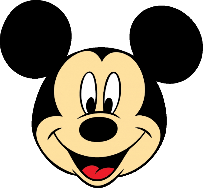 Mickey Mouse Head PNG Image.