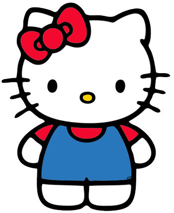 Hello Kitty Clip Art.