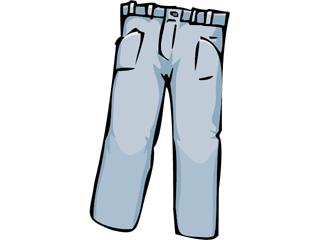 Collection of Jeans clipart.