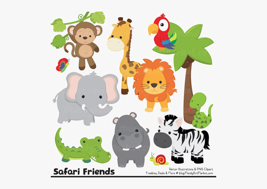 cartoon jungle animals clipart 20 free Cliparts | Download images on