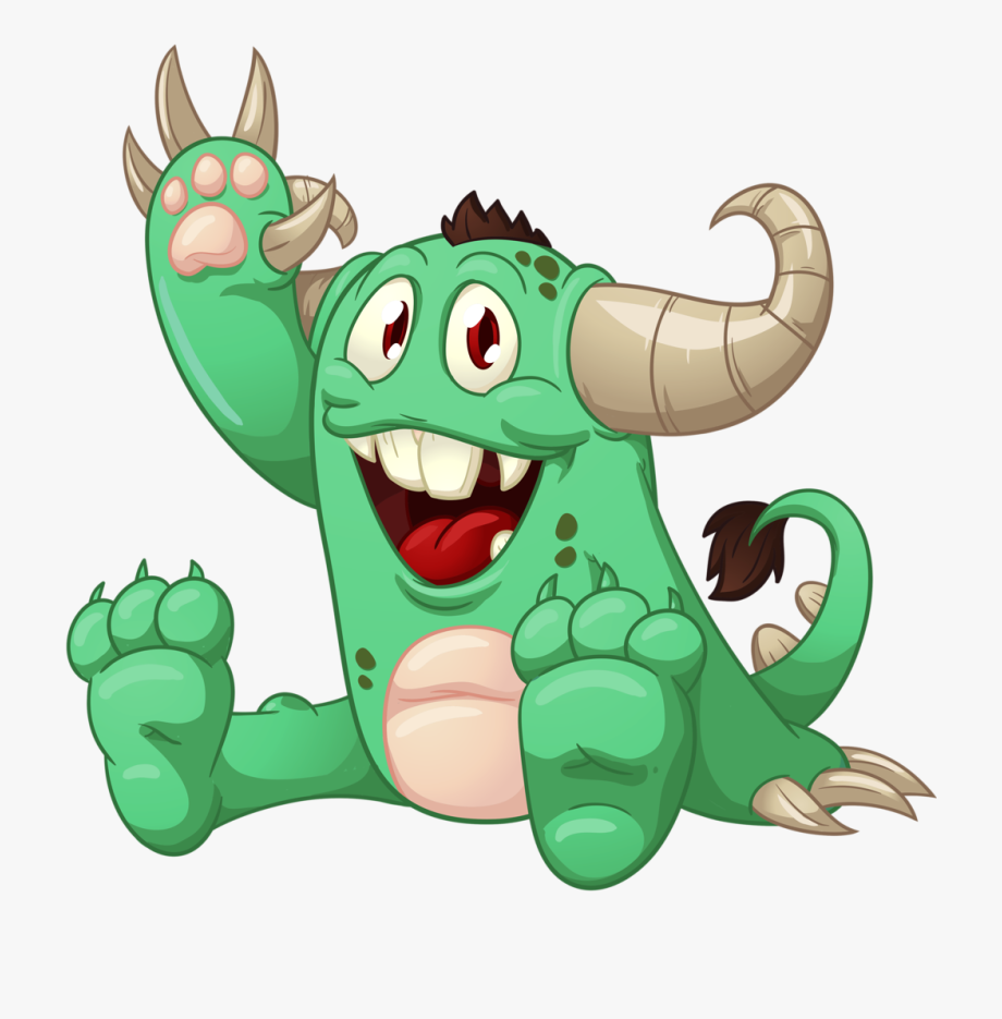 Scary Monster Cartoon Png.