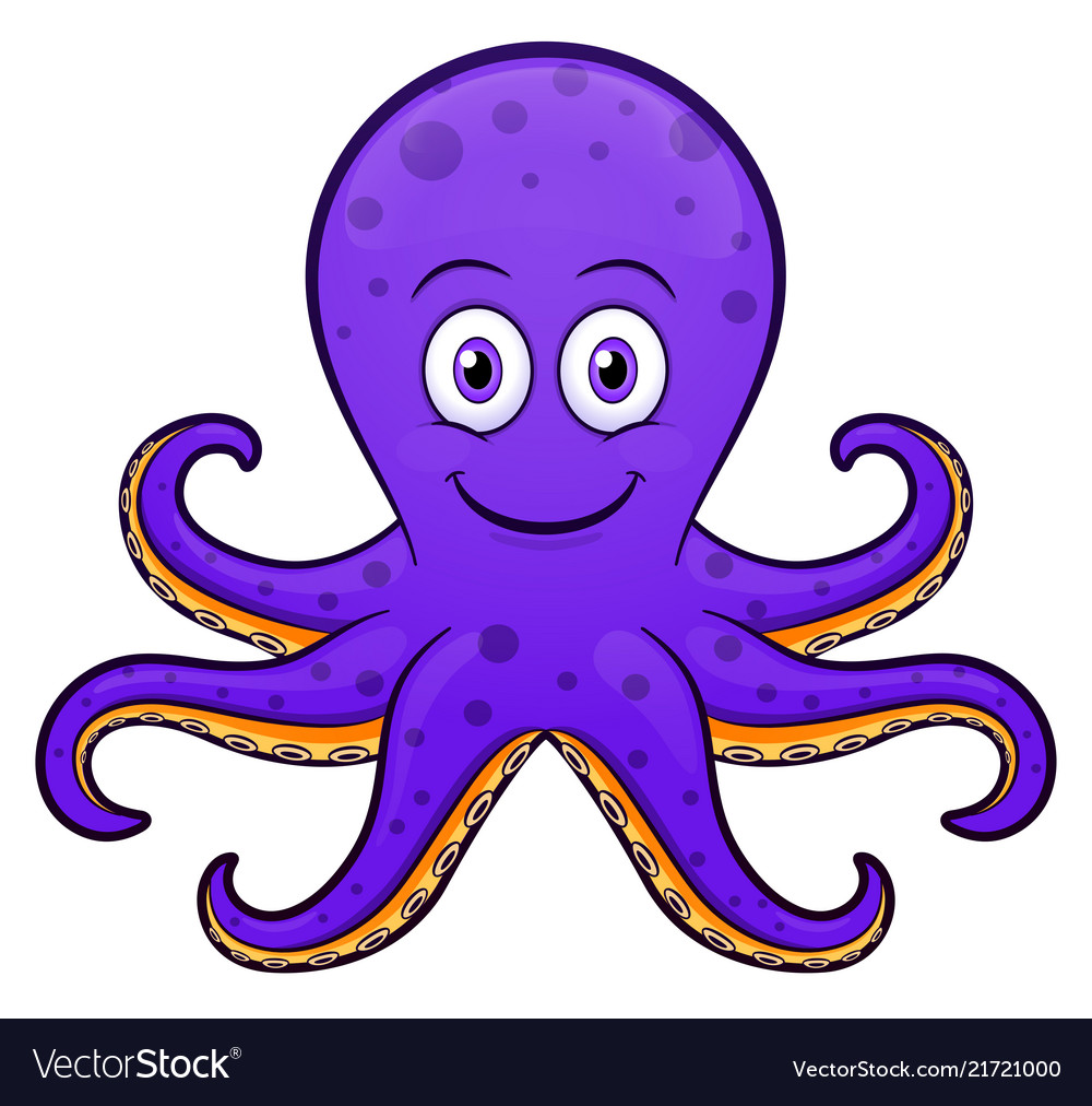 Best Ideas For Coloring Cartoon Octopus Clip Art
