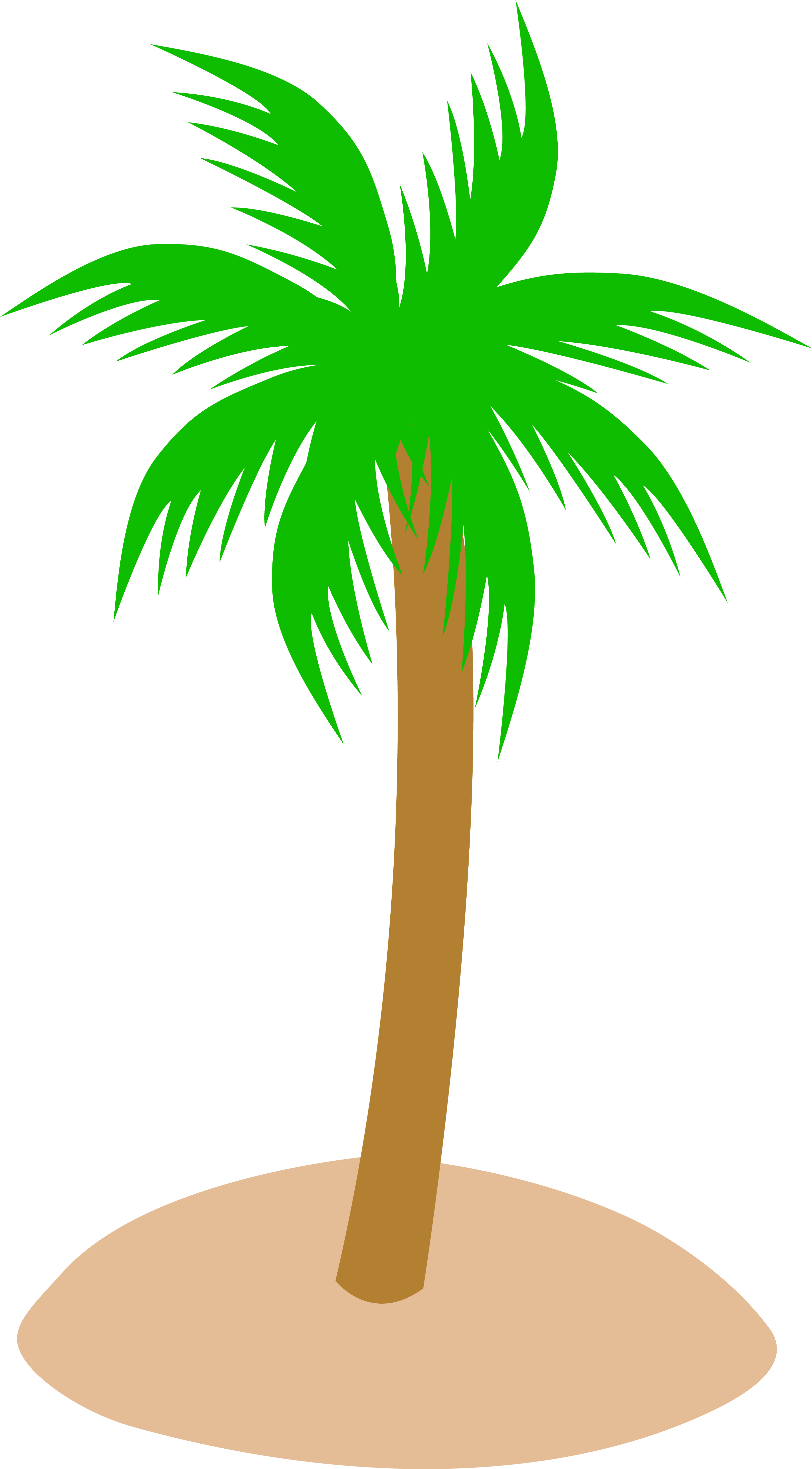 Cartoon Palm Tree Clipart 6 