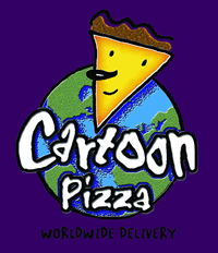 Cartoon Pizza.