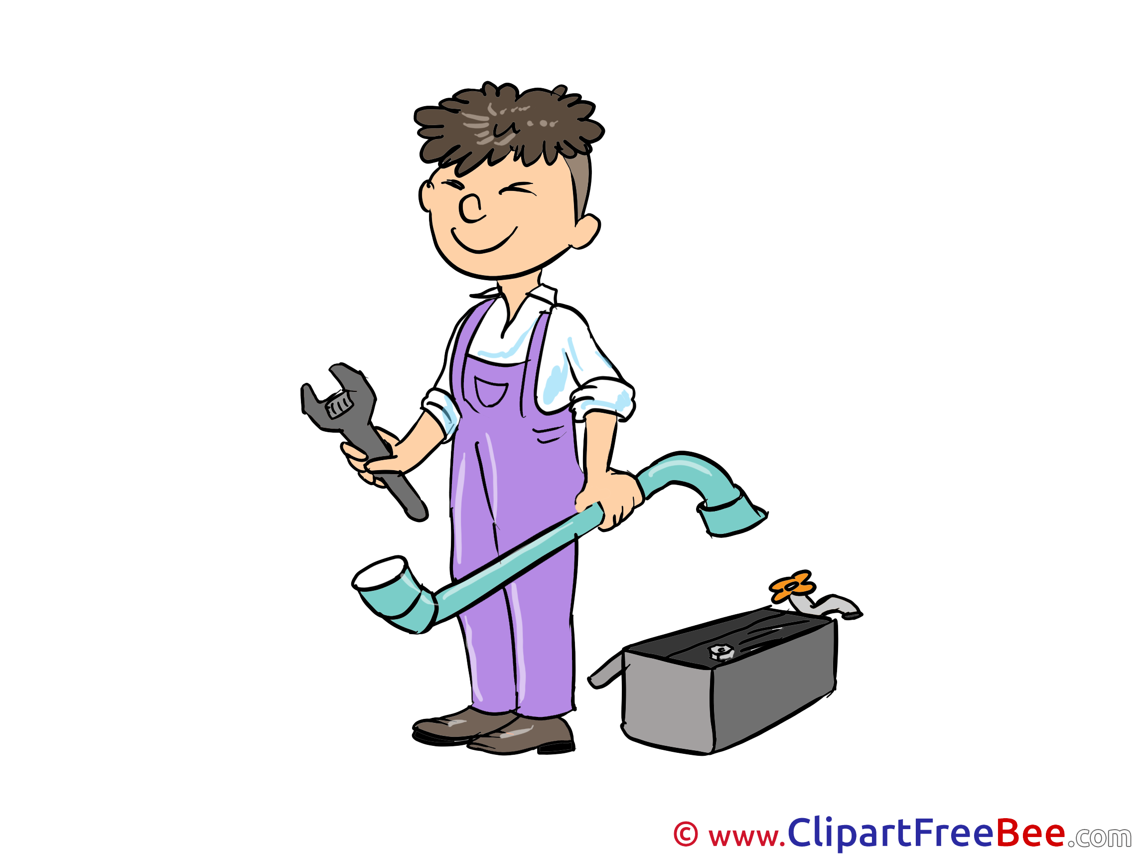 Plumber Clipart free Image download.