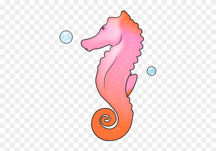 Animation Clipart Seahorse.