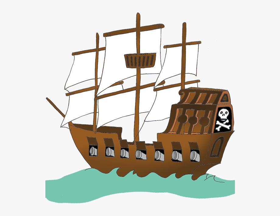 Pirate Ship Clip Art Png.