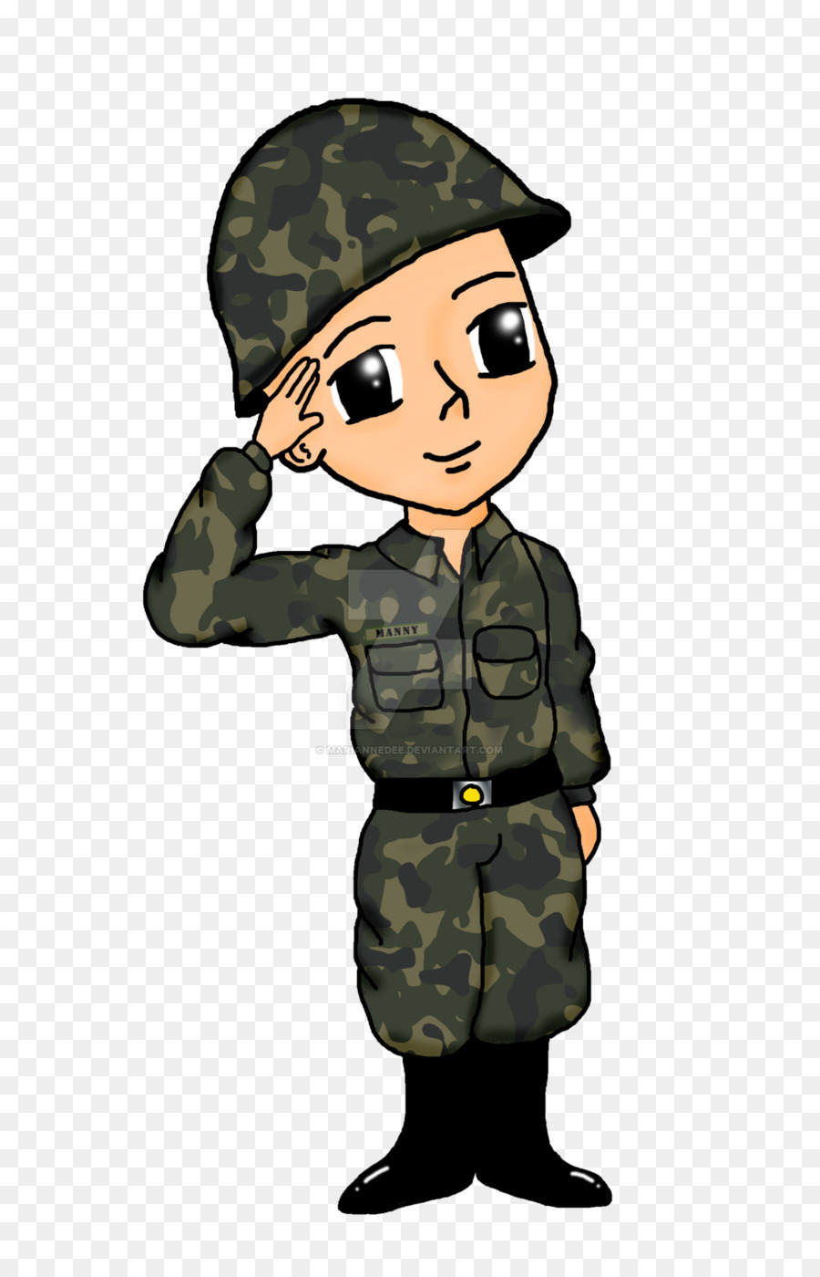 Soldier Cartoon clipart.