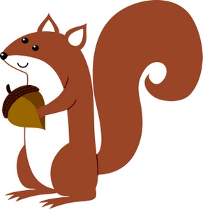 Squirrel clipart free clipart images 4.