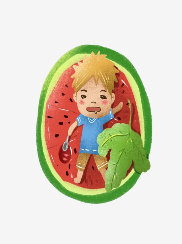 Cartoon Watermelon Png, Vector, PSD, and Clipart With Transparent.