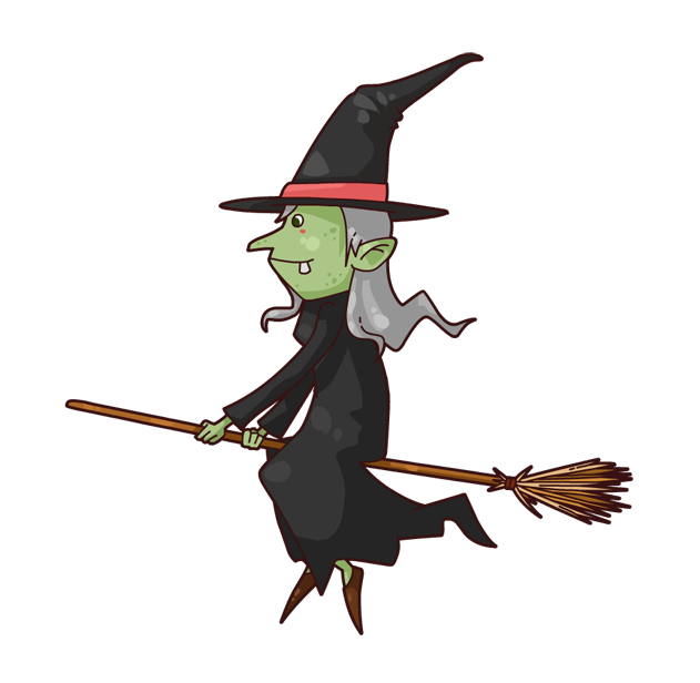 Pictures Of Cartoon Witches.