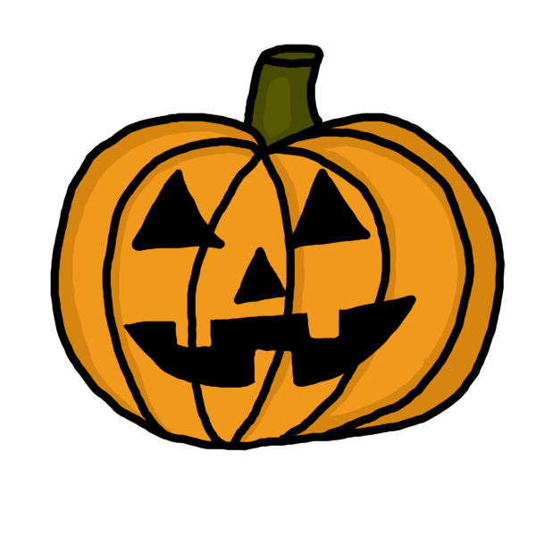 Halloween Pumpkin Carving Clip Art.
