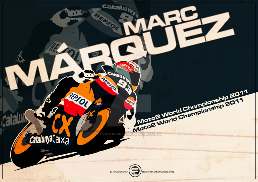Marc Marquez Logo Vector.