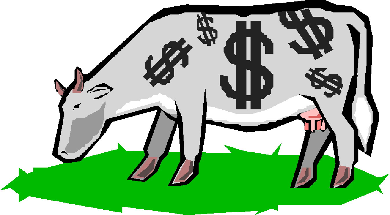Cash cow clipart.