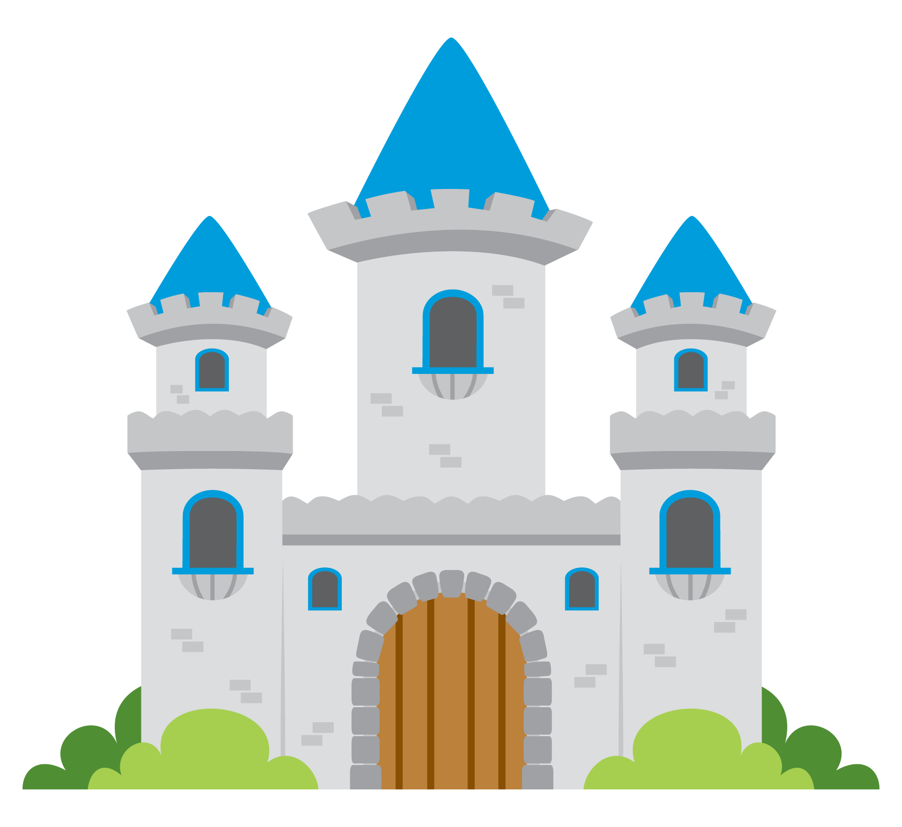 Fairy Tale Castle Clipart.