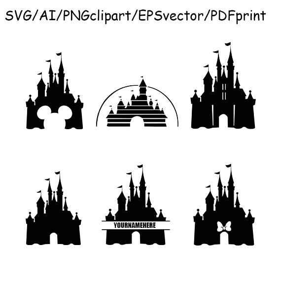 Download castle on rock silhouette clipart 20 free Cliparts ...