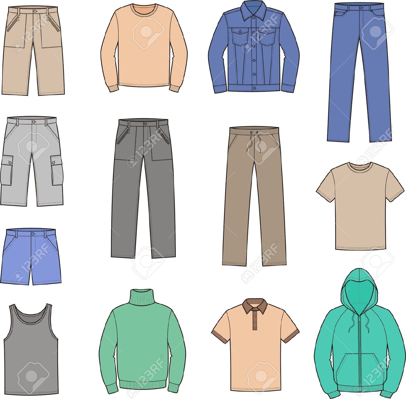 Casual wear clipart 20 free Cliparts | Download images on Clipground 2024